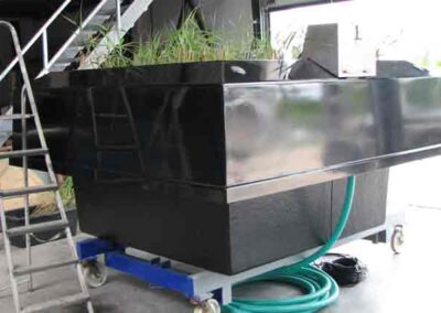 Nieuw model drijvend helofytenfilter plus